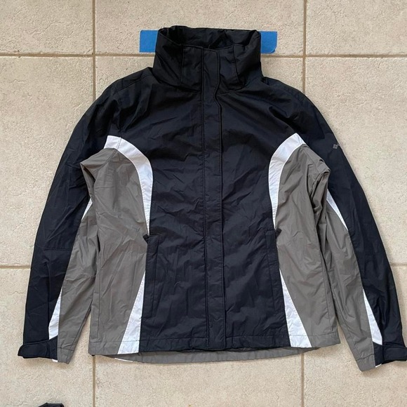 columbia sportswear Other - Columbia Women's Interchange Jacket M Black Gray‎ White Outdoors Active